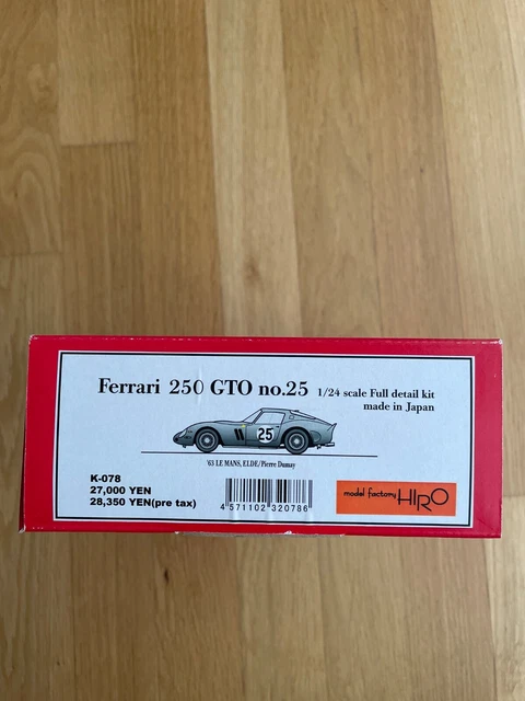 Ferrari 250 GTO #24 Le Mans 1963 - Die-cast model - Kyosho 08432C
