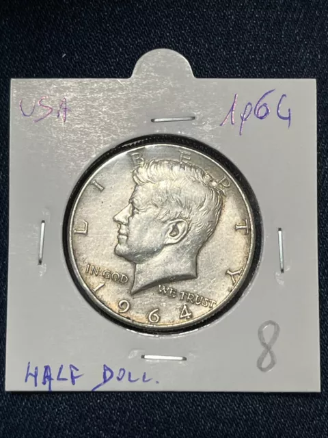 Scegli America  1/2 Half Dollaro Argento dal 1964 al 1969 Liberty Usa Silver