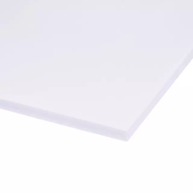 PVC Foam Board Sheet,12mm x 300mm x 600mm,White,Double Sided,Expanded PVC Sheet