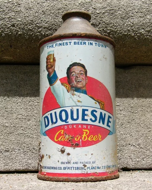 Duquesne  Cone Top Can. Pittsburg Pa Beer.