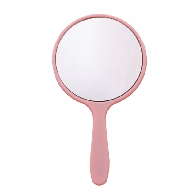 Miroir de maquillage à main Miroir de courtoisie rond avec poig*_*