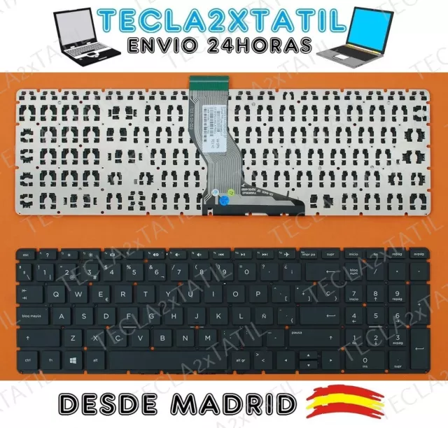 teclado para portatil hp pavilion 250 g6 255 g6 256 g6 258 g6 español