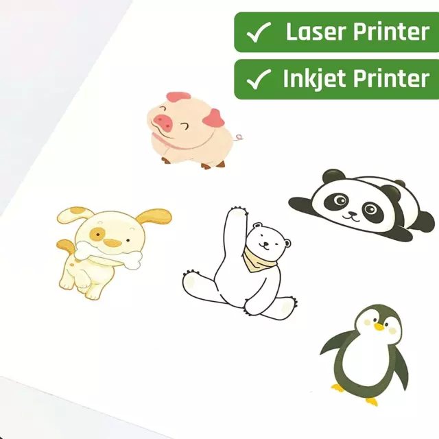 A4 White Self Adhesive Sticker Label Printer Paper Multi Purpose 3