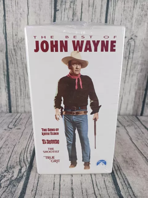 John Wayne The Duke Collection - The Best of John Wayne (VHS, 1992, 4-Tape Set)