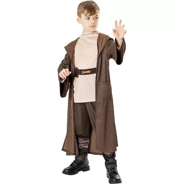 Rubies Star Wars Obi Wan Kenobi Jedi Master Boy's Fancy Dress Costume