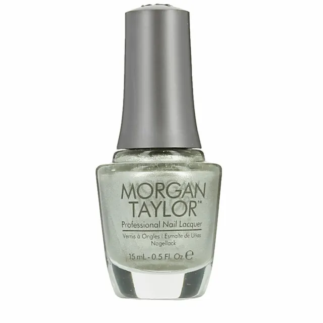 Morgan Taylor Gifted In Platinum Professional Nail Lacquer 15ml
