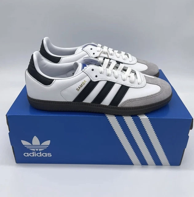 adidas samba og cloud white & core black shoes