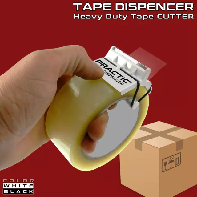 50mm Heavy Duty Tape Gun Dispenser Sellotape Sticky On Tape Cellotape Holder UK