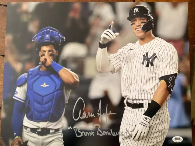 Aaron Judge Signed Autographed 11x14 New York Yankees Photo COA