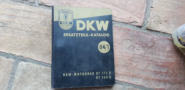 DKW Ersatzteile-Katalog 84/1 DKW Motorrad RT 175 S  RT 200 S