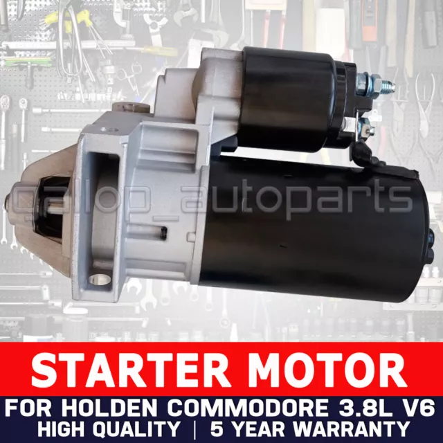 Starter Motor For Holden Commodore Vn Vr Vs Vt Vx Vy 3.8L V6 Auto Heavy Duty