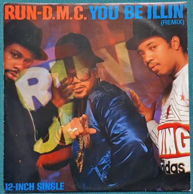 * Run Dmc - You Be Illin' (Remix) - 12" Vinyl 3 Track Ep 1986 London Records Ex