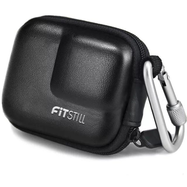 FiTSTILL Mini Carrying Case for Go Pro Hero 12/11/10/9/8/7/(2018)/6/5 Black,H...