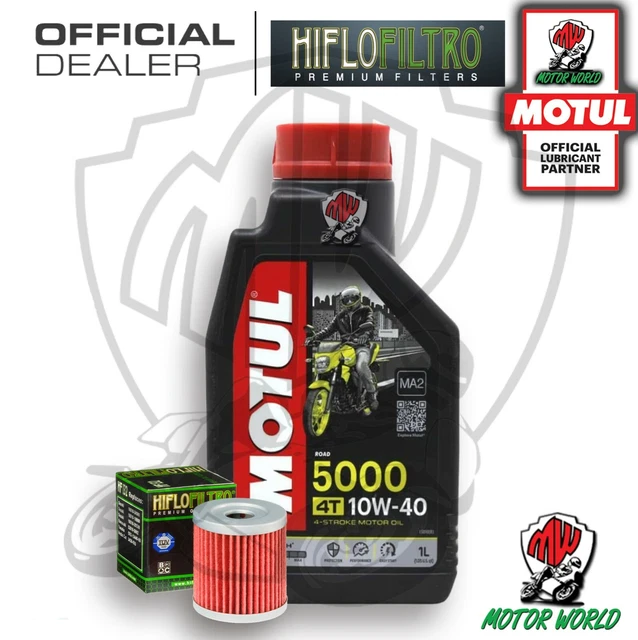 thumbnail image 2 of Suzuki GSX750F Oil & Filter Service Kit (1989-2006) – Motul 5000 10W40 & Genuine Filter 2 of 3