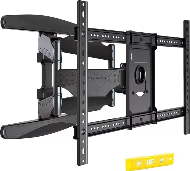 Ultra Strong TV Wall Bracket Mount  Tilt & Swivel 37-75 Inch  Max 50kg  Invision