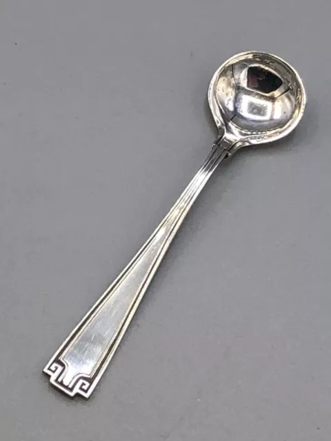Etruscan by Gorham Sterling Silver individual Salt Spoon  2.75"