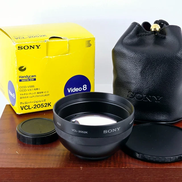 新品未使用品 SONY ソニー 0.5倍 VCL-0552 SEMI FISHEYE LENS 魚眼レンズ 52mm 0309006 レンズ VCL-0552 ソニー コンバージョンレンズ VCL-2052k +VCL-0552