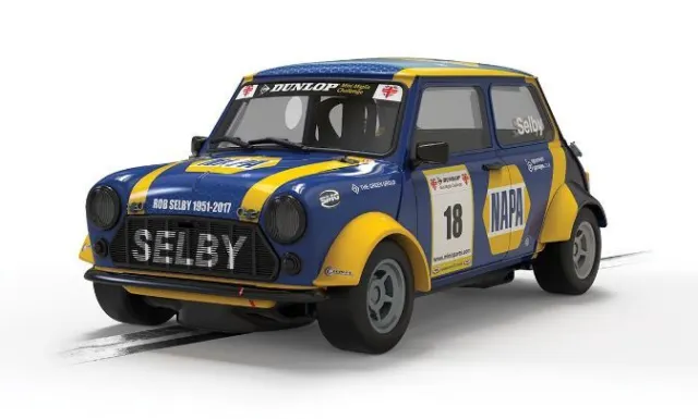 Miniature Slot Voiture Scalextric Mini Miglia - Napa - Lewis-Shelby 2021 1:3