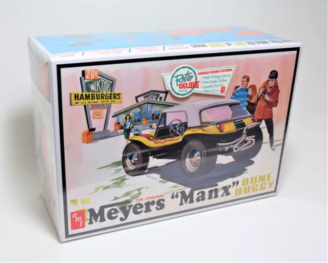 AMT 651 1/25 Scale The Original Meyers Manx Dune Buggy Plastic Model Kit