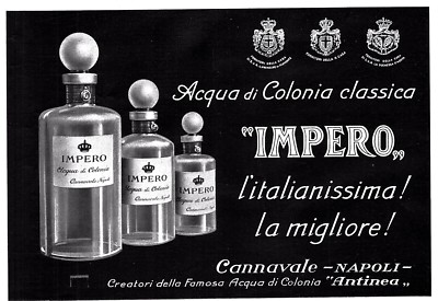 PUBBLICITA' 1939 ACQUA DI LAVANDA BOURJOIS BOLOGNA PROFUMO DOPO BARBA COSMESI 