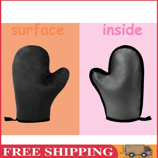 Guantes autobronceadores guantes cara reutilizables loción de preparación aplicador bronceado