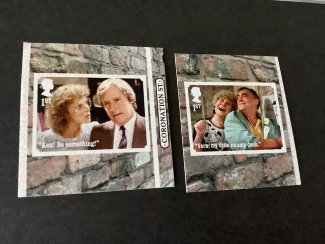 GREAT BRITAIN 2020 CORONATION STREET SELF ADHESIVE BOOKLET PAIR UM, MNH Nice