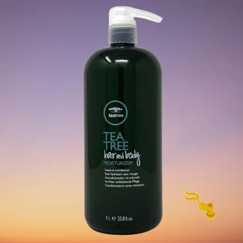 Paul Mitchell Tea Tree Hair and Body Moisturizer 33.8 Oz/Liter, FREE Shipping