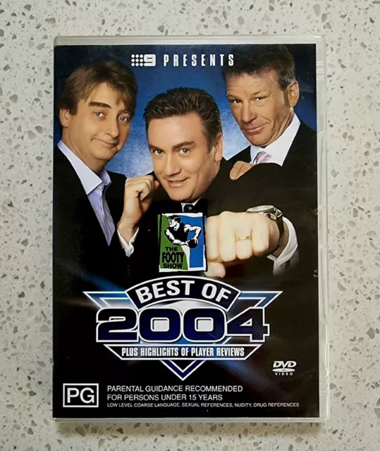 The Footy Show Best of 2004 DVD AFL Region 4 Free Postage Domestic