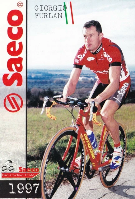 Maillot De Cyclisme Coupe-vent D'équipe SAECO ESTRO 1997 - Style Cipollini, Frigo, Gotti, Cannondale - Occasion