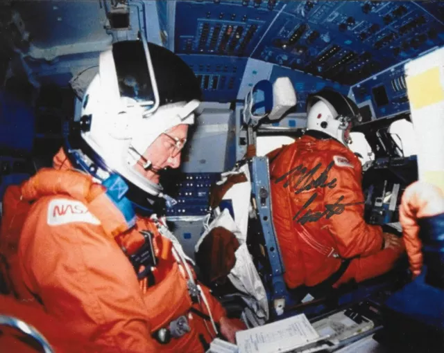Michael Coats NASA signed 8x10 photo Astronaut autographed