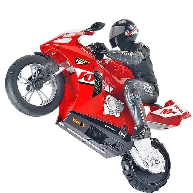 1:6 RC SELF-BALANCING Racing Motorcycle Stunt Drift Remote Control ...