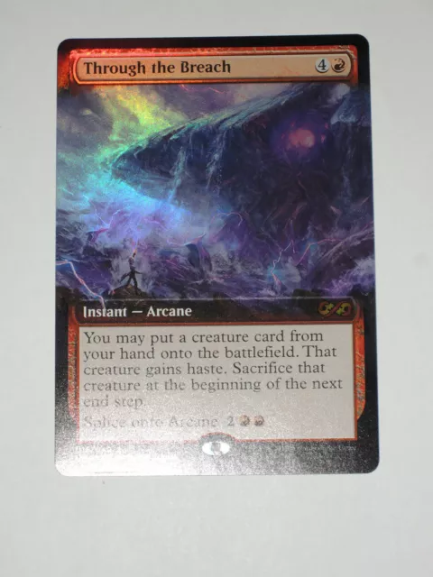 MtG - FOIL Box Topper - Through the Breach - Ultimate Masters - NM - Card 2 of 2