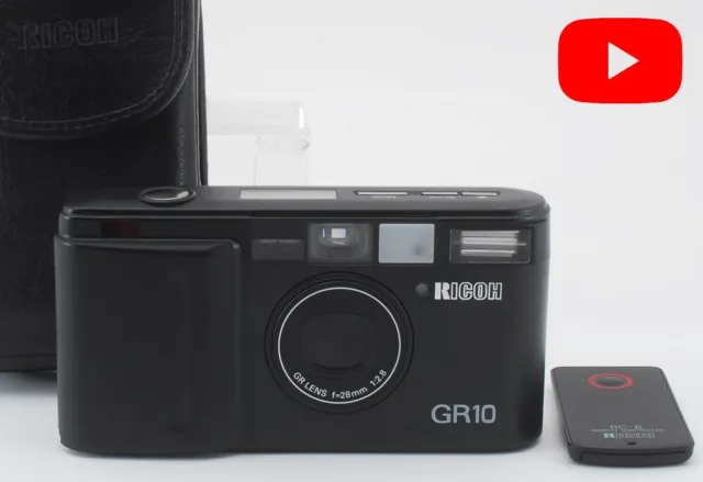 READ【NEAR MINT】Ricoh GR10 Black 28mm F2.8 Point & Shoot 35mm Film Camera JAPAN
