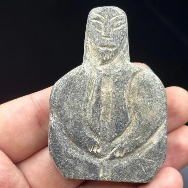 Exquisite Ancient Bactrian Wonderful Rare Composite Idol figure