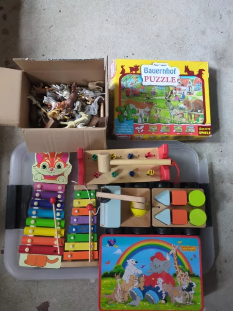 Kinder Spielzeug Paket/Holzspielzeug /Puzzle