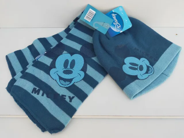 Set bufanda y guantes Mickey Mouse para niños