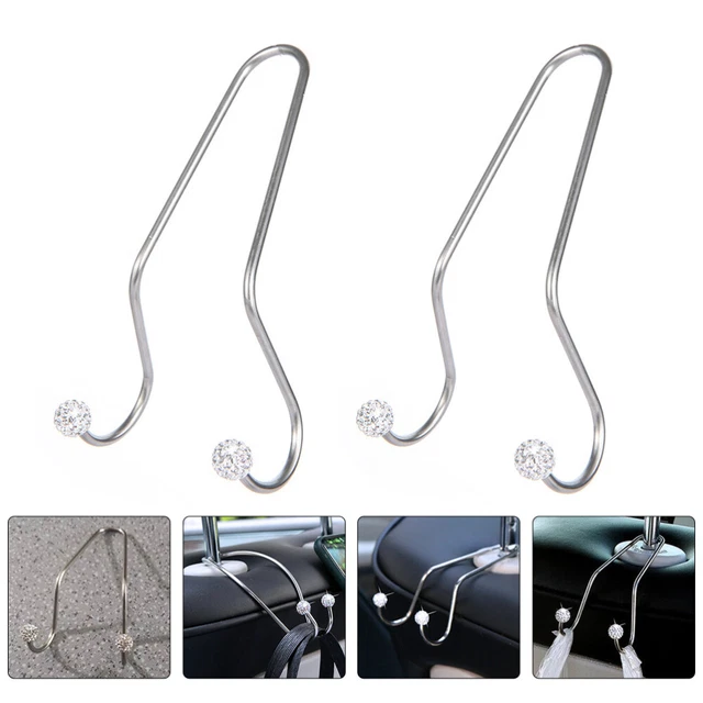 2 pz gancio per poltrona acciaio inox ganci per auto borse supporto borsa auto