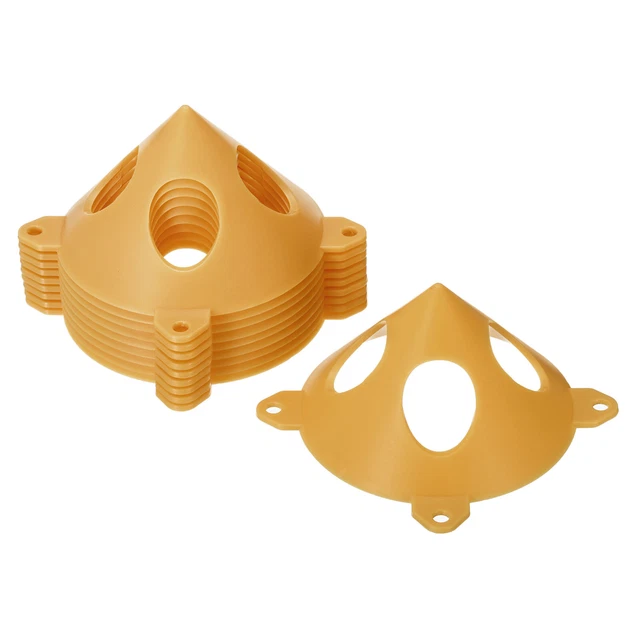 Pittura Supporti,10pz ABS Plastica Mini Cono Vernice Stand,Champagne