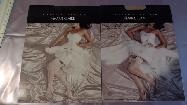 2 Paires De Bas Autofixants  2 Pairs Stockings Hold Ups