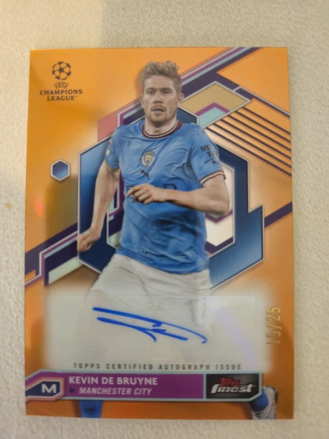 サッカー 25シリ サイン de bruyne topps auto デブライネ サッカー 25シリ サイン de bruyne topps auto デブライネ 2024