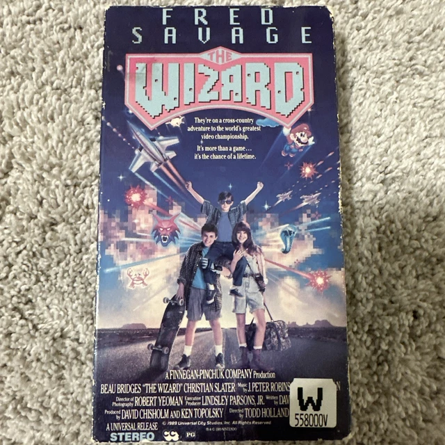 Wizard Nes THE WIZARD VHS Fred Savage Nintendo Video Game Movie Vintage MCA ...