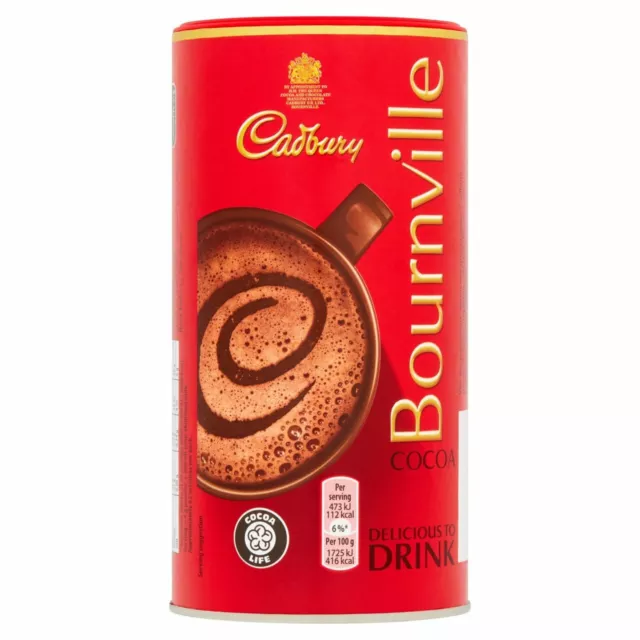 Cadbury Bournville Hot Chocolate Powder Mix 250G FAST UK POST Worldwide Delivery