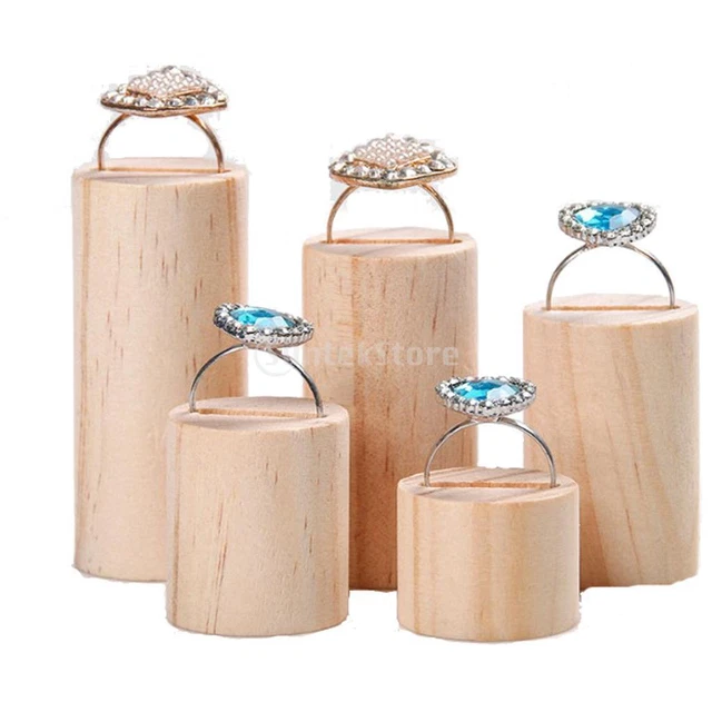 5 Packs Jewelry Display Rack Organizer Storage Showcase for Wedding
