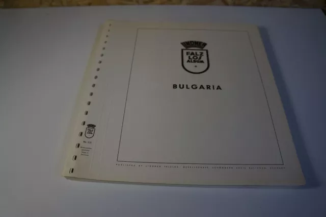 Bulgarien Lindner 1956-1966 ohne Taschen (27279)