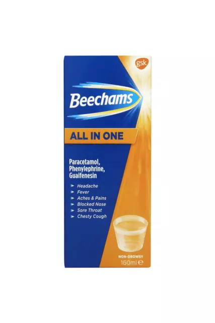 Beechams All In One Liquid 160ml
