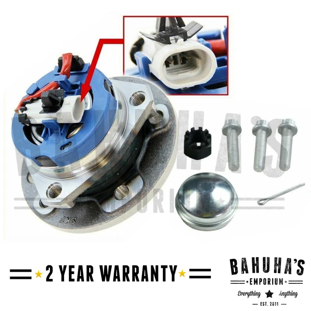 Energized Customs Rear Wheel Bearing Kit For Vauxhall Astra MK4 (1998-2005) – Inc ABS Sensor, 5 Stud, Hatchback/Saloon/Estate