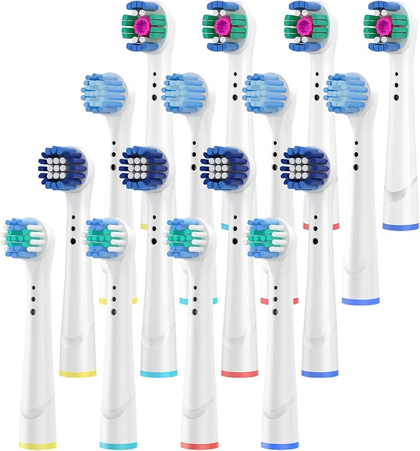 Testine Di Ricambio per Oral B，Testine per Spazzolino Di Ricambio Braun Oral B ，