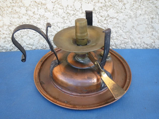 ANCIEN RÉCHAUD À alcool en fonte émaillée bleu ciel EUR 12,00 - FR