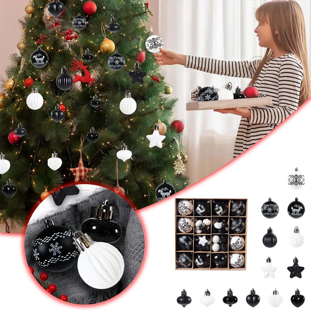 Christmas Tree Hanging Christmas Pendant Set Premium Color Christmas Ornaments