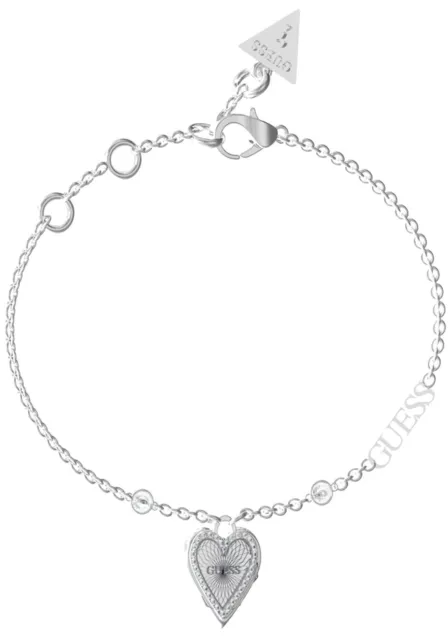 Guess Bijoux Bracelet pour Femmes Couleur Argent Love Moi Tender JUBB03242JWRHS